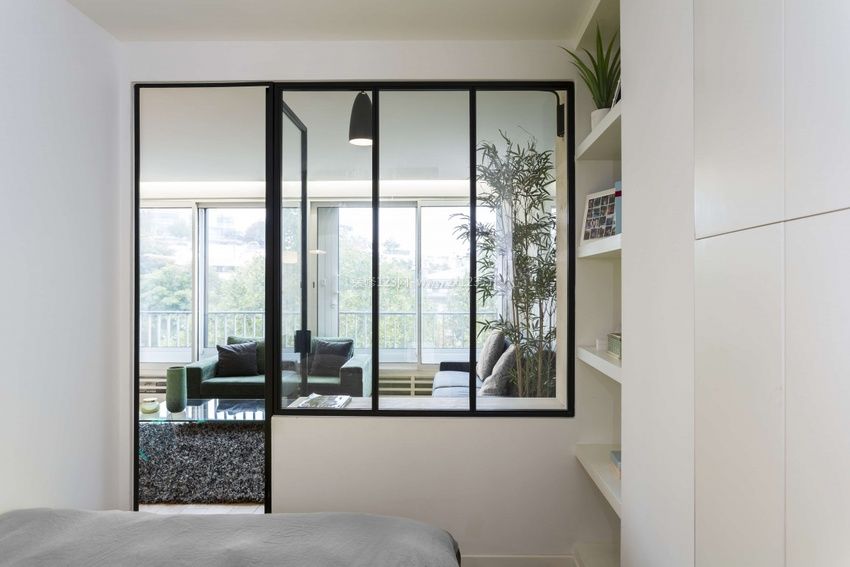50平方米小户型公寓一室一厅室内装修效果图大全2023