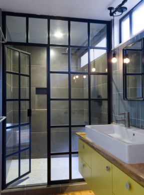2023小户型浴室玻璃门效果图大全