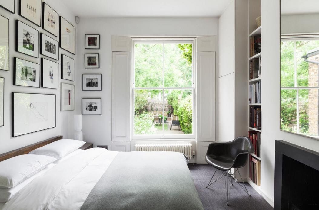 2023黑白灰现代家装卧室设计图片