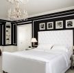 2023黑白灰现代欧式卧室设计图片