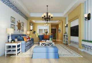 2023地中海风格时尚客厅家具沙发图欣赏