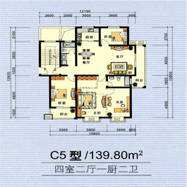 岸上蓝山装修案例