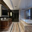 2023现代奢华玻璃浴室效果图片一览