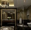 2023现代家庭室内装修玻璃浴室效果图片