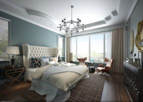 2023豪华美式卧室床的造型设计图片欣赏