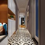 2023現(xiàn)代北歐簡(jiǎn)約可以坐著換鞋的鞋柜裝修效果圖