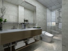 2023现代家居卫生间整体浴室柜装修图片