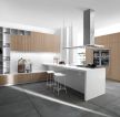 2023现代开放式厨房吧台装修风格效果图