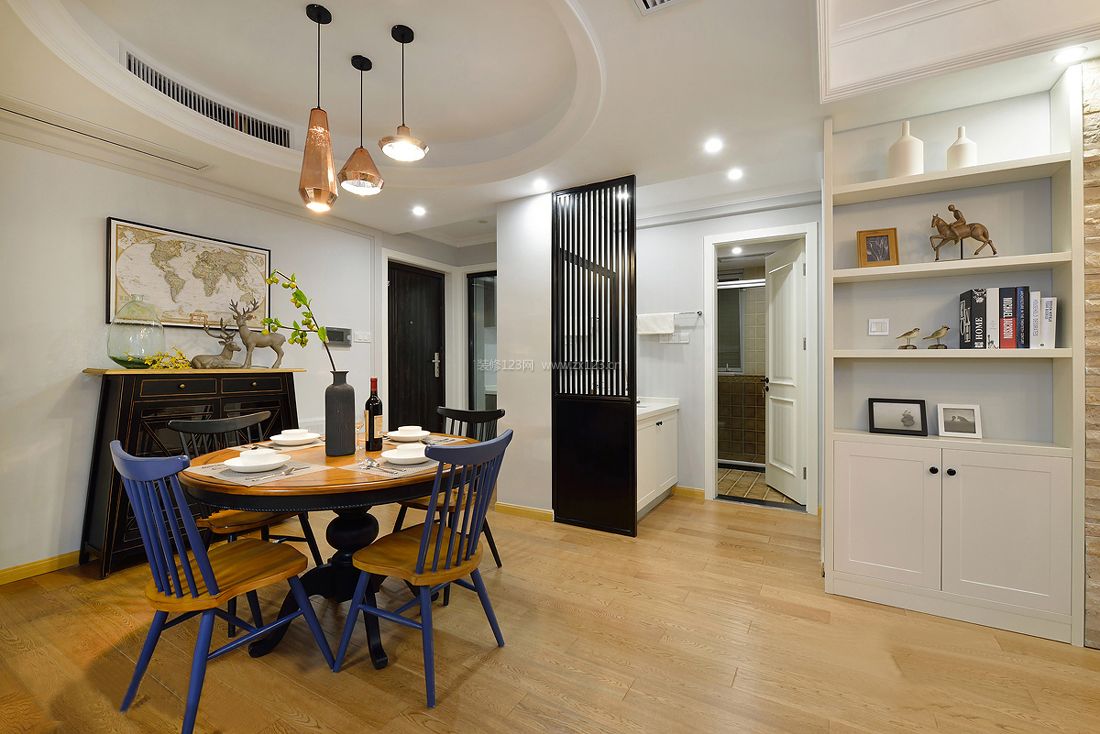 美式风格装修样板间