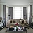 2023单身公寓客厅沙发靠垫搭配装饰设计