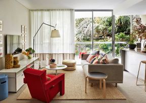2023小户型家装客厅沙发靠垫搭配欣赏