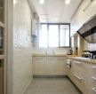 2023北欧风格厨房长方形装修图片