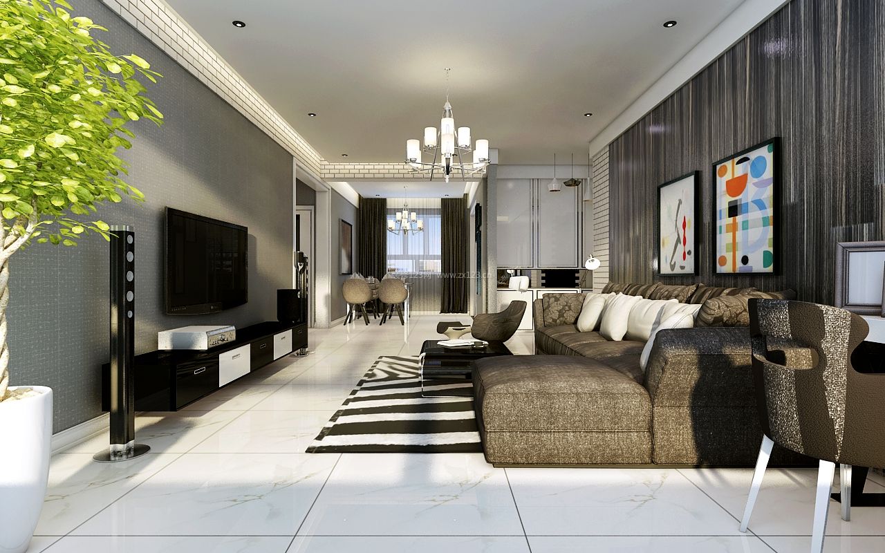 后现代风格效果图