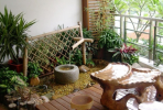陽(yáng)臺(tái)怎么裝修茶室？