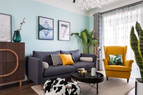 北欧风格家具双人沙发图片