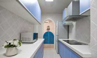 地中海房屋厨房吊柜设计