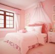 粉红色卧室设计装修图片