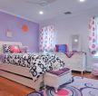 紫色系儿童卧室图片大全欣赏