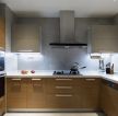白领公寓厨房灶具安装设计效果图