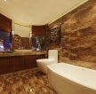 东南亚风格家居卫生间浴缸设计图