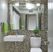 超小浴室马赛克瓷砖效果贴图