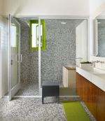 浴室整体马赛克瓷砖地砖效果图