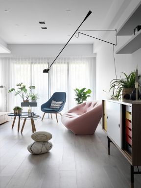 北欧风格客厅沙发颜色搭配效果图