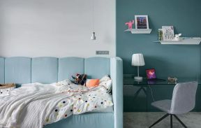 现代时尚卧室单人沙发床装修效果图片大全