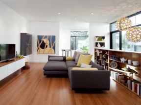 现代客厅居家沙发效果图片