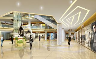 2023大型百货商场中庭设计效果图欣赏