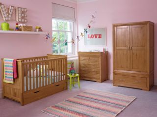 2023粉色卧室家具儿童床
