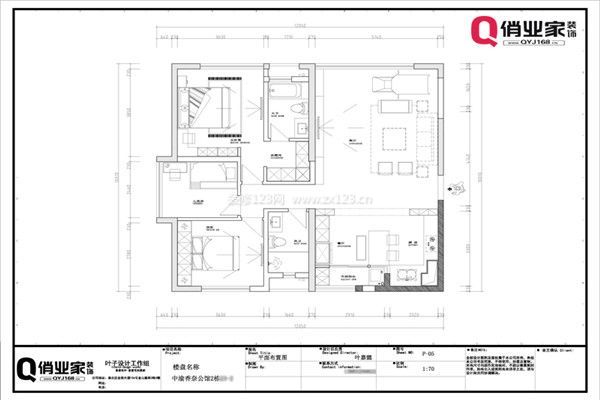 中渝香奈公馆户型图