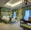 北京高档别墅美式卧室装潢图片