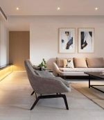 2023现代日式家居布艺沙发坐垫装修效果图