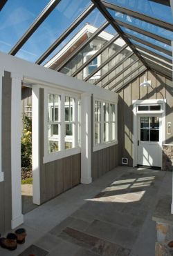 2018简欧厨房玻璃房顶装潢图片