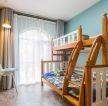 40坪儿童卧室高低床图片