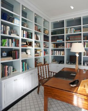 家具书架  书房装修效果图大全2020图片