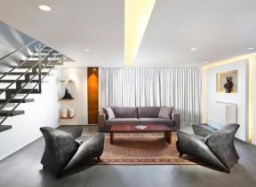 2023复式公寓客厅波斯地毯设计图