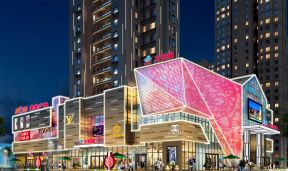 2023购物中心外墙设计效果图片