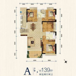 富力西江十号户型图