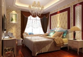 2020家庭卧室设计效果图 床头软包图效果图
