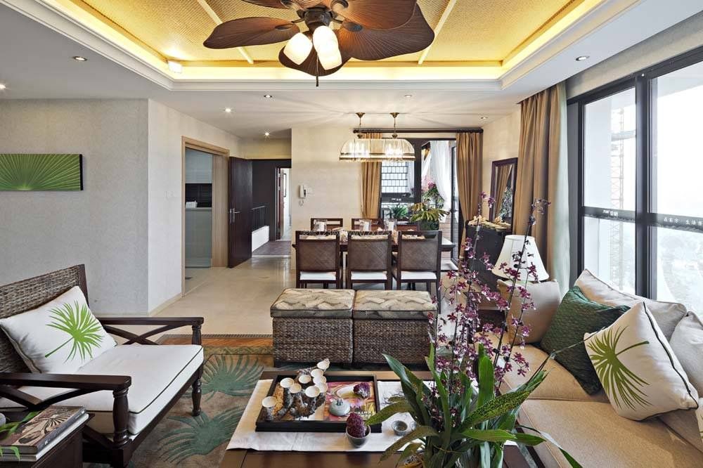 2023东南亚住宅客厅沙发设计