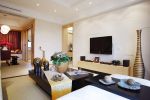 2023东南亚住宅客厅简单电视墙设计