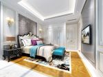 2023欧式别墅卧室床尾凳布置装修效果图片