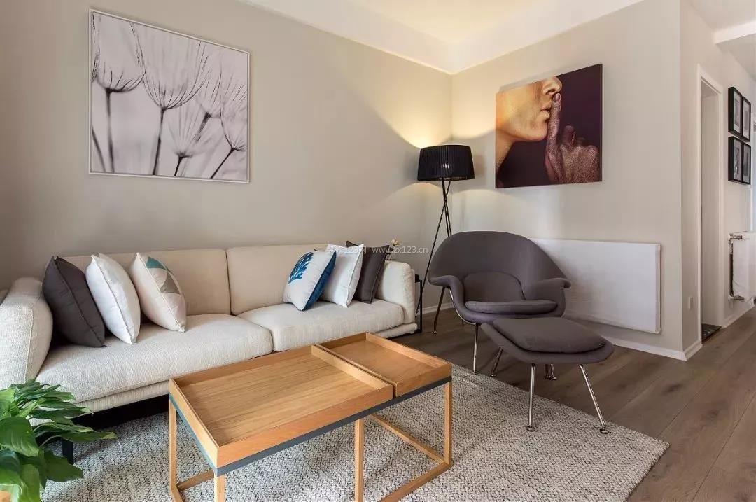 2020现代简单风格装修图片 客厅沙发装修效果图大全