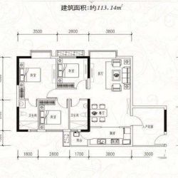 中建华府户型图