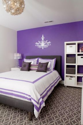 2023紫色家居室内装饰设计