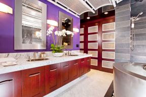 2023紫色家居设计室内效果图欣赏