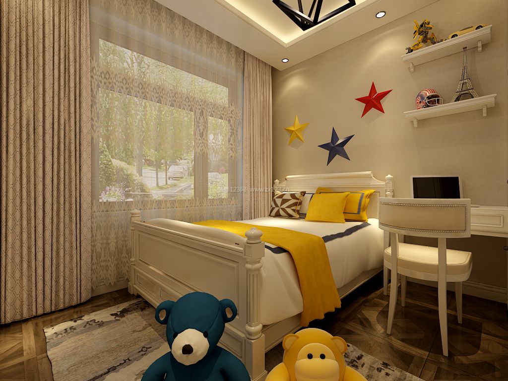 2023儿童卧室室内装潢设计图片