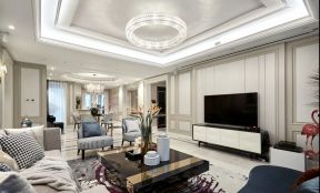 2023現(xiàn)代家庭客廳家具裝修設(shè)計(jì)圖片